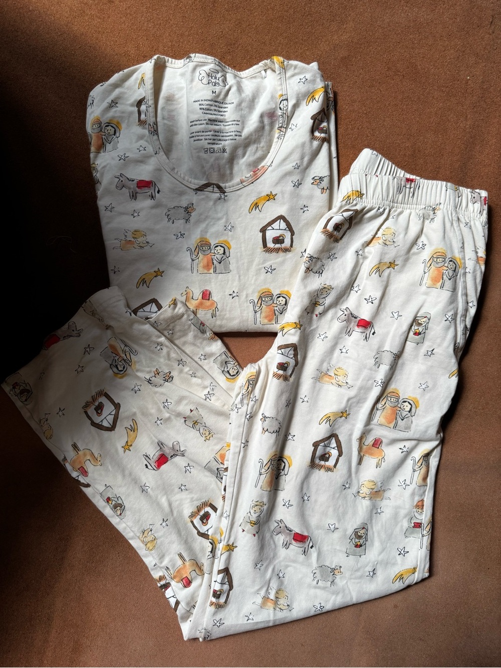 Holy Pals adult nativity PJs